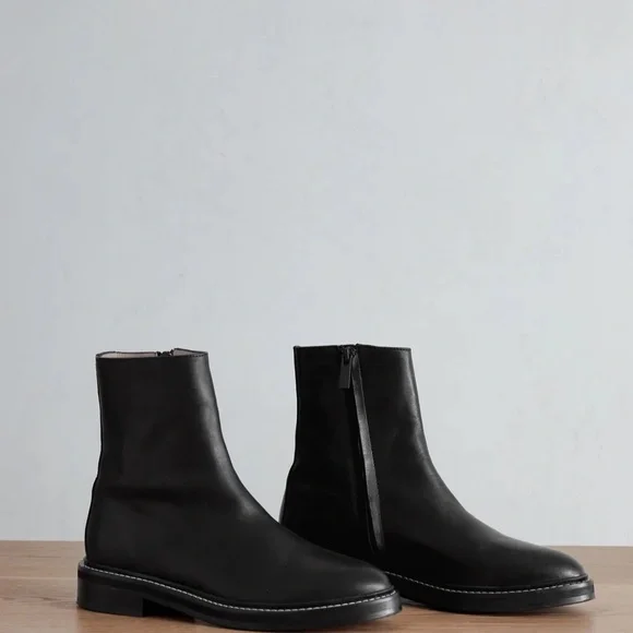 Jenni Kayne Blake Ankle Boots - Black - 40 - Picture 6 of 8